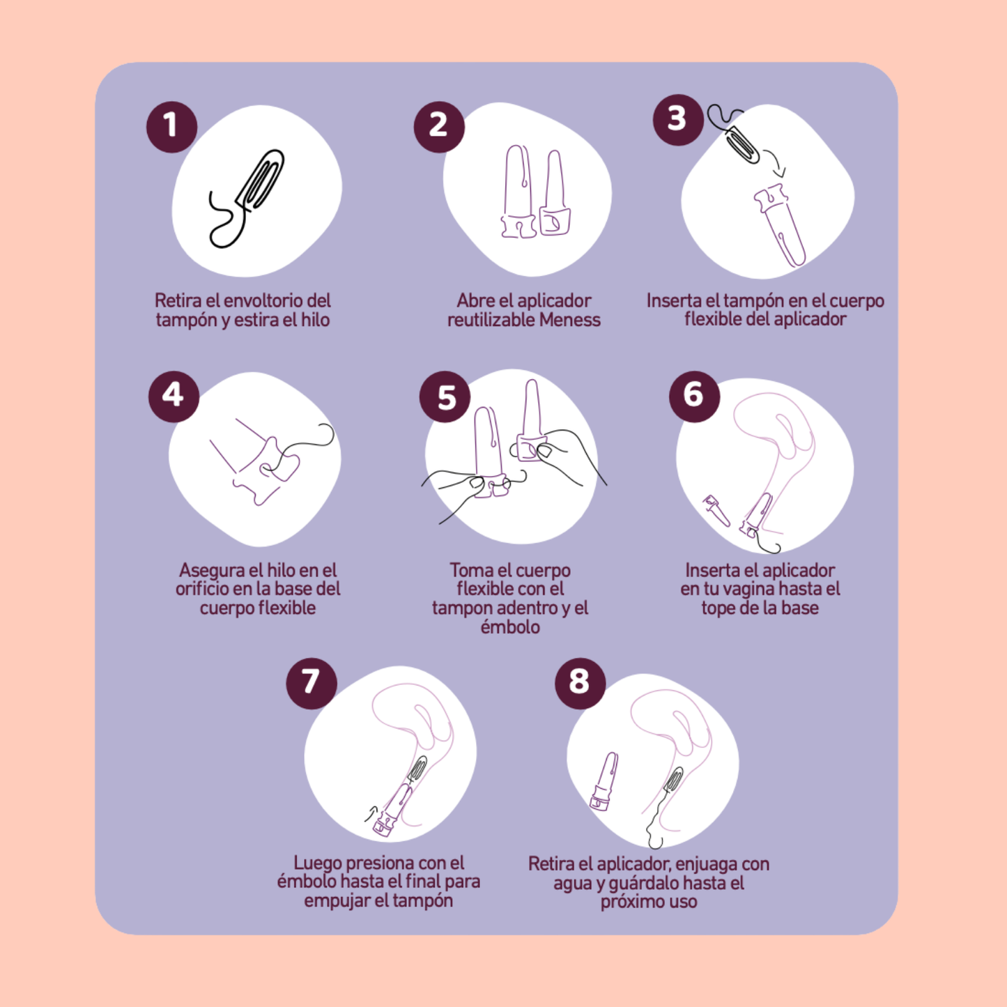 Aplicador Reutilizable para Tampones