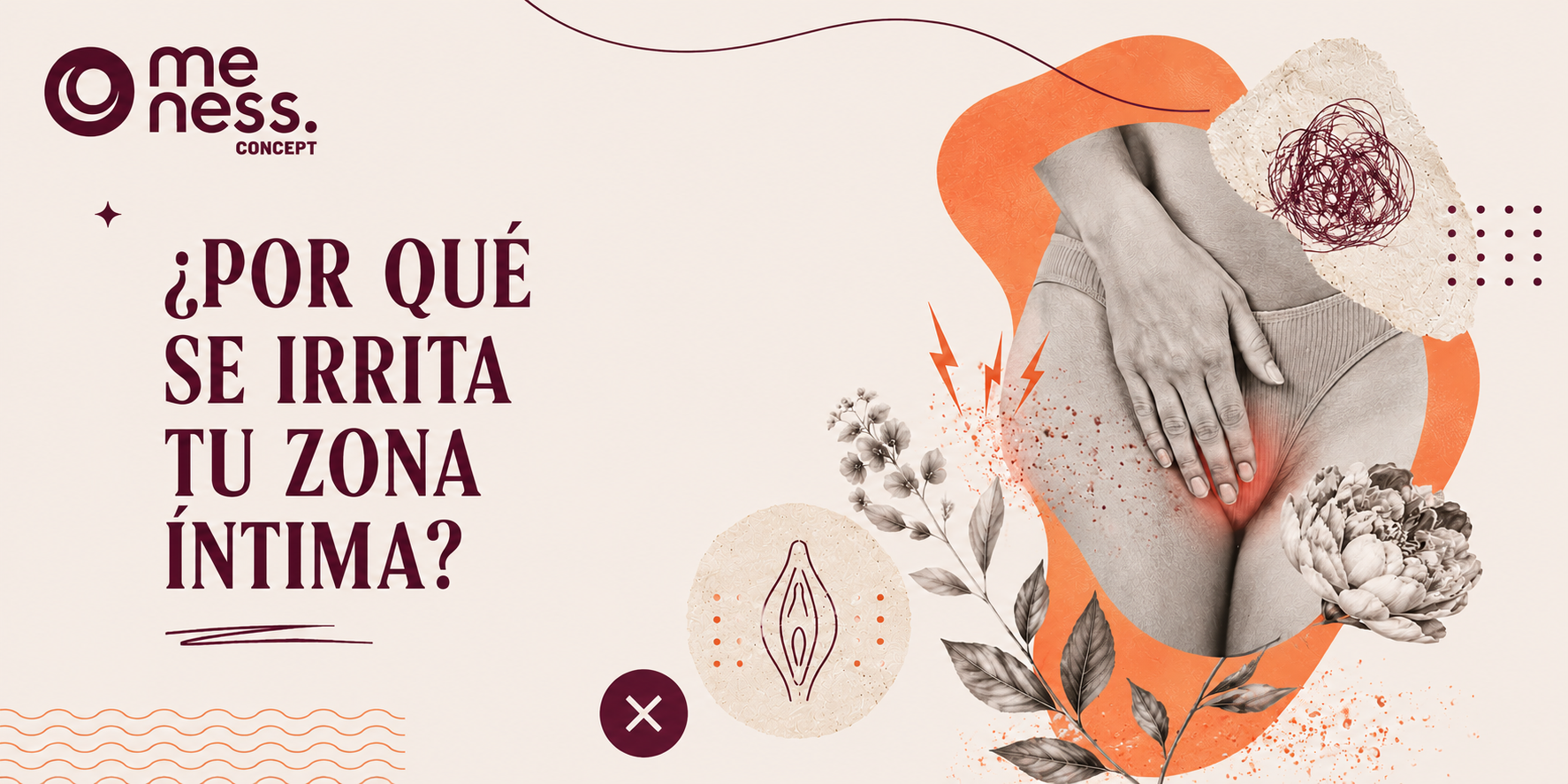 ¿Por qué te da irritación en la zona íntima durante tu período?