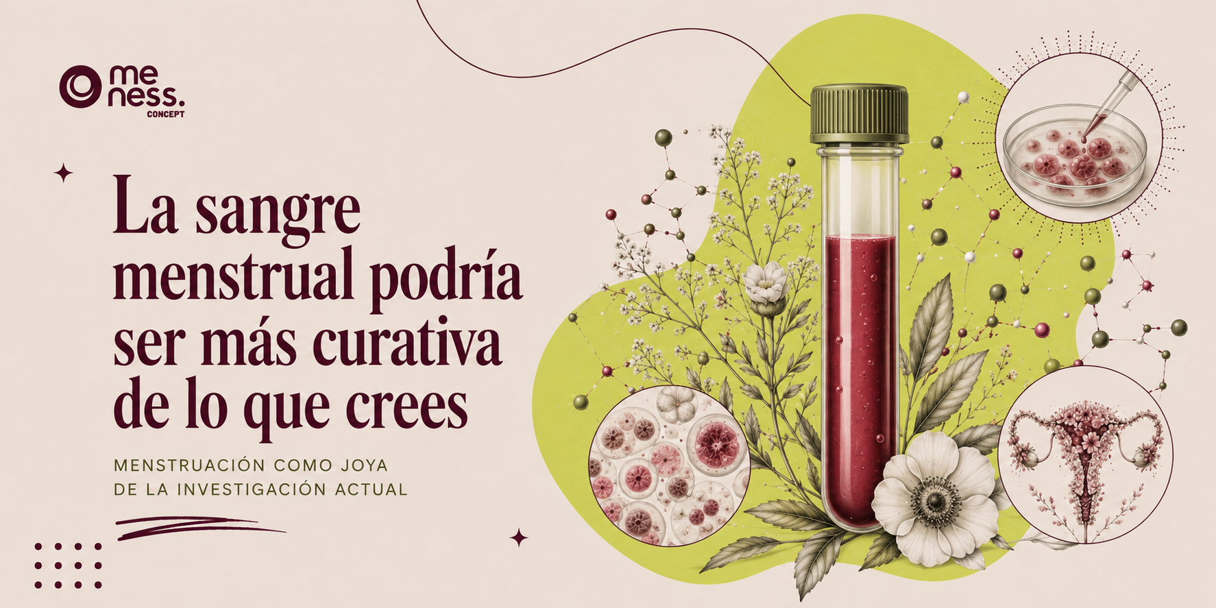 La sangre menstrual podría ser más curativa de lo que crees