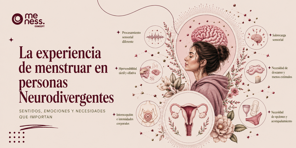 La experiencia de menstruar en personas Neurodivergentes