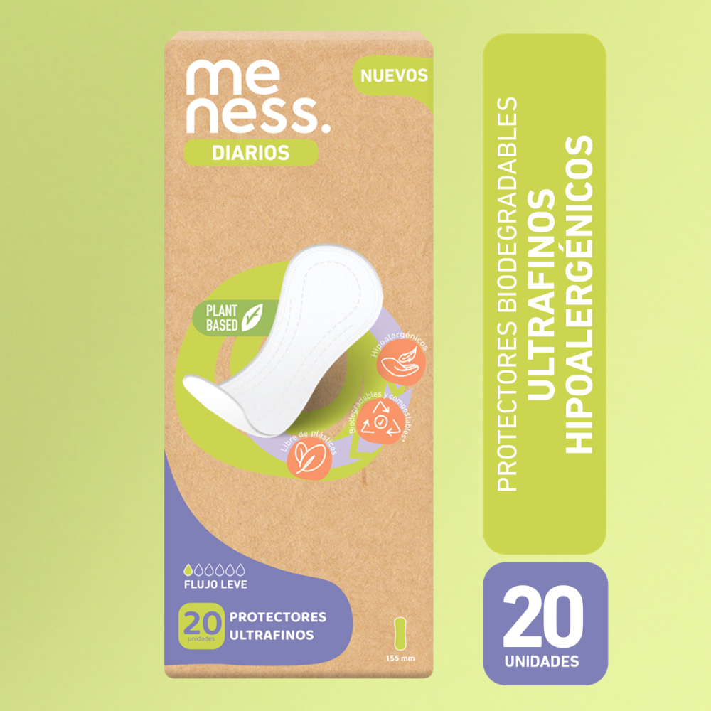 Protectores Diarios Ultra Delgados 20u