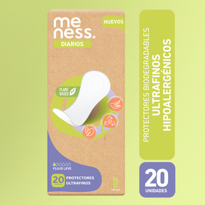Protectores Diarios Ultra Delgados 20u