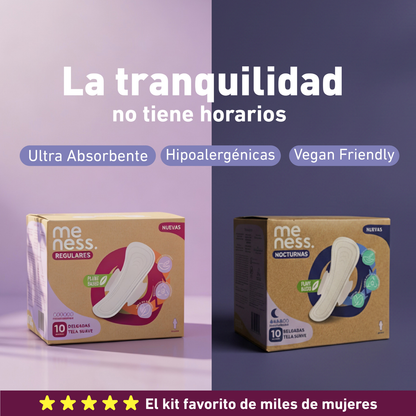 Toalla Regular Tela Suave Biodegradable 10u