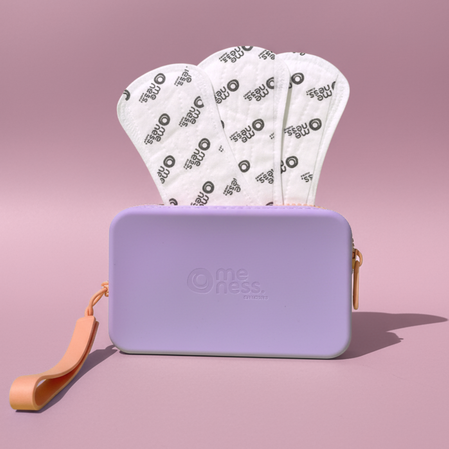 Pack Estoy Lista: Toallas higiéncas Regulares + Nocturnas + Protectores + Calzón + Pouch Meness