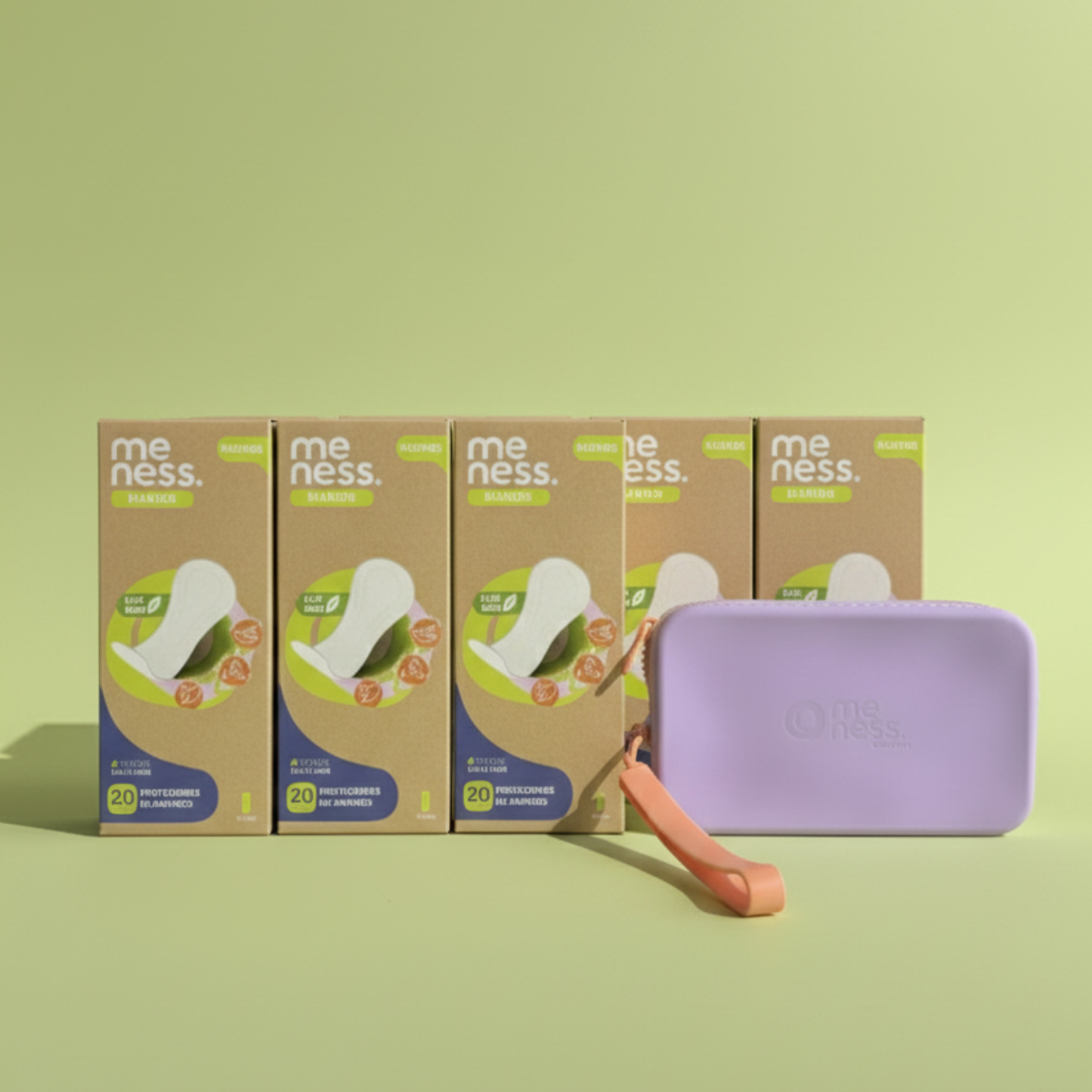 Pack Protectores Lover: 6 Cajas de Protectores + Pouch Meness