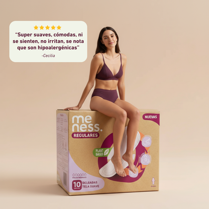 Toalla Regular Tela Suave Biodegradable 10u