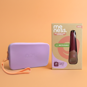 Kit Aplicador Reutilizable para Tampones + Pouch Meness