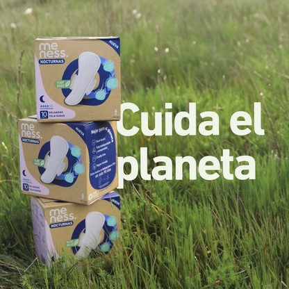 Pack 5 Cajas 10 unidades Toallas Nocturnas Tela Suave Biodegradable