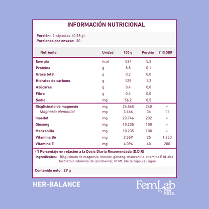 Suplemento Her-balance