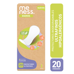 Protectores Diarios Ultra Delgados 20u